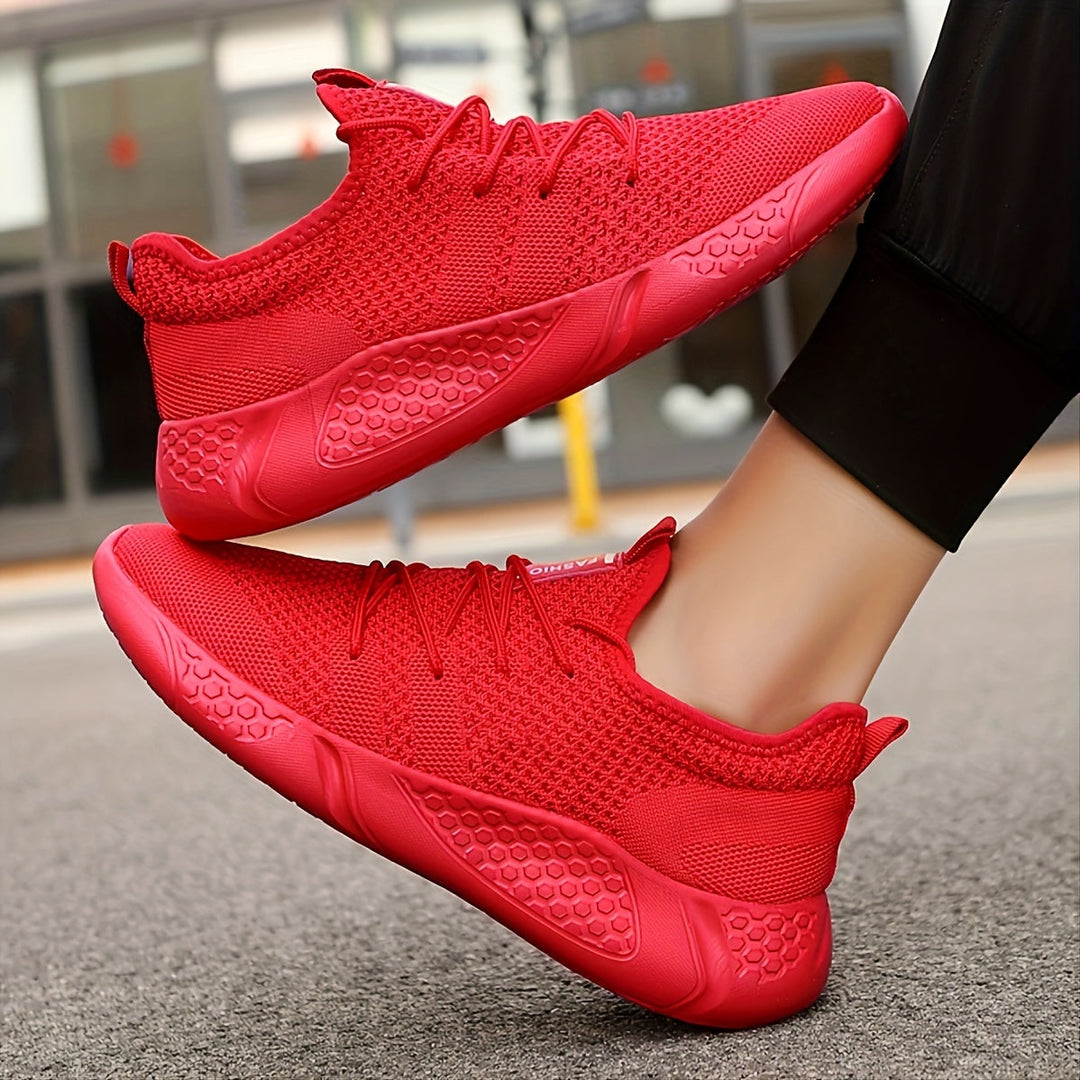 Knitted lightweight sneakers for men