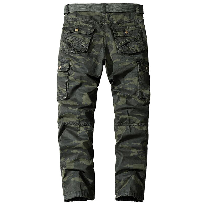 Men's tactical cargo pants with multiple pockets