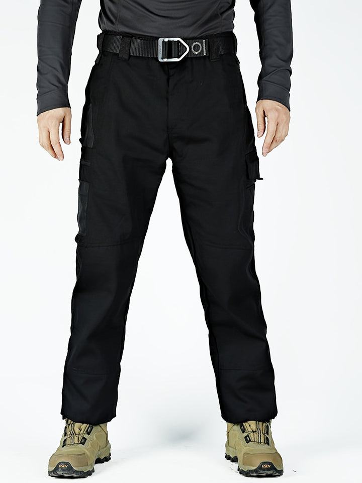 Men’s Cargo Pants - Durable Fabric - Multi-Pocket Utility - Relaxed Fit Workwear