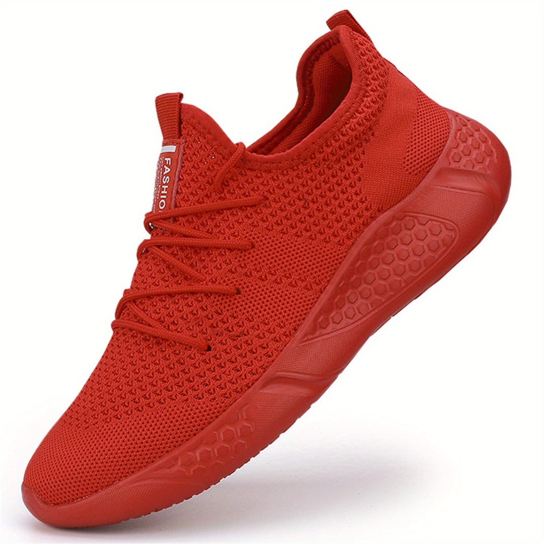 Knitted lightweight sneakers for men