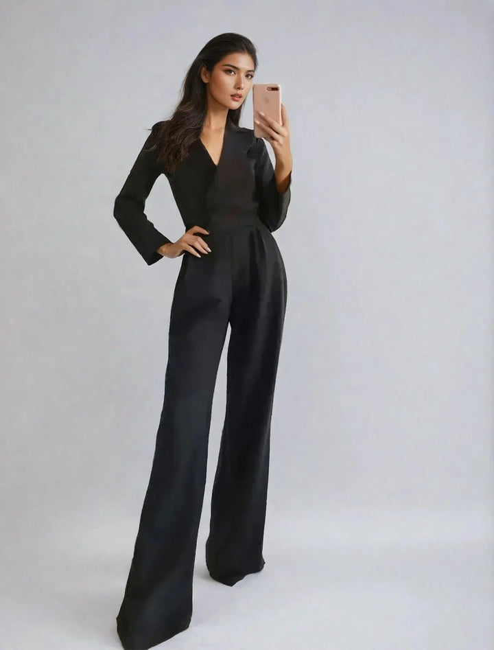 Elegant Women's Tailored Jumpsuit