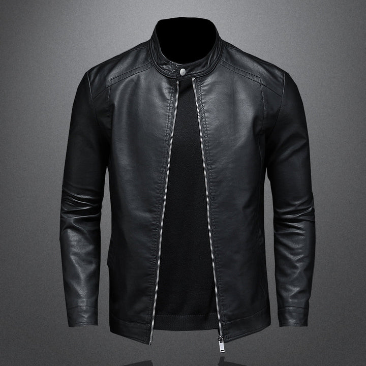 Sleek men's moto jacket