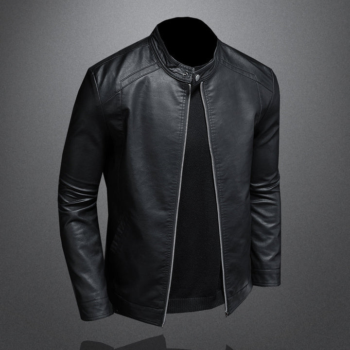 Sleek men's moto jacket