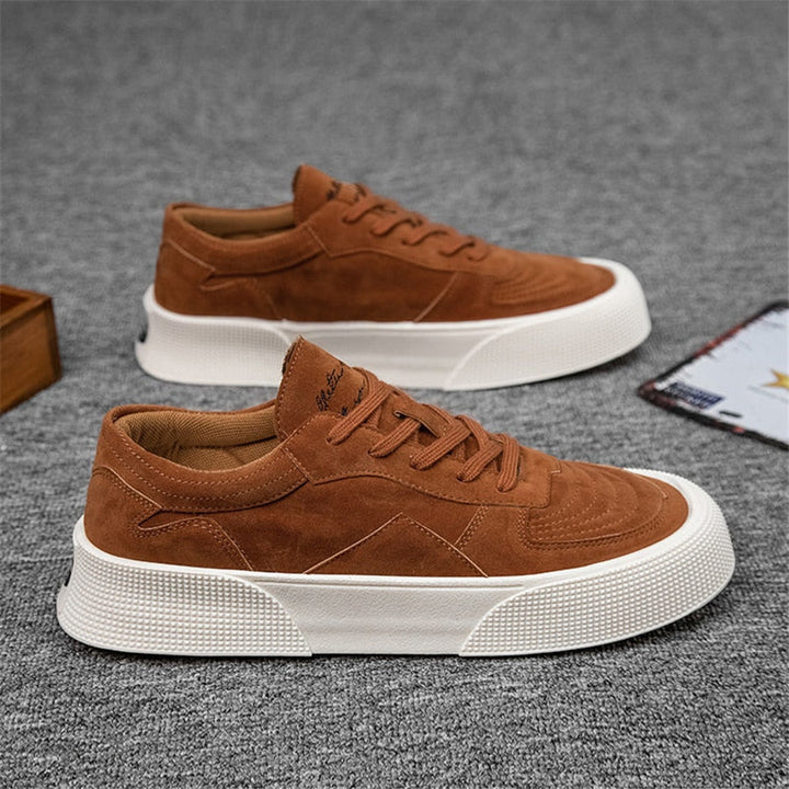 Men's streetwear low heeled casual shoes