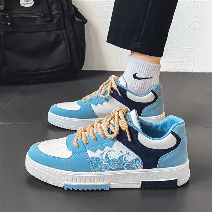 Men's stylish anti-slip lace-up shoes