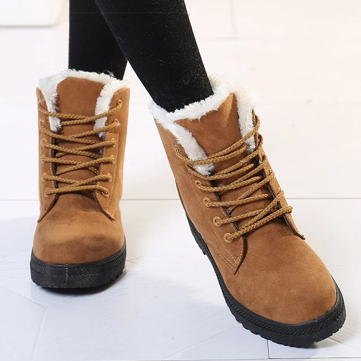 Stylish low heeled boots for women