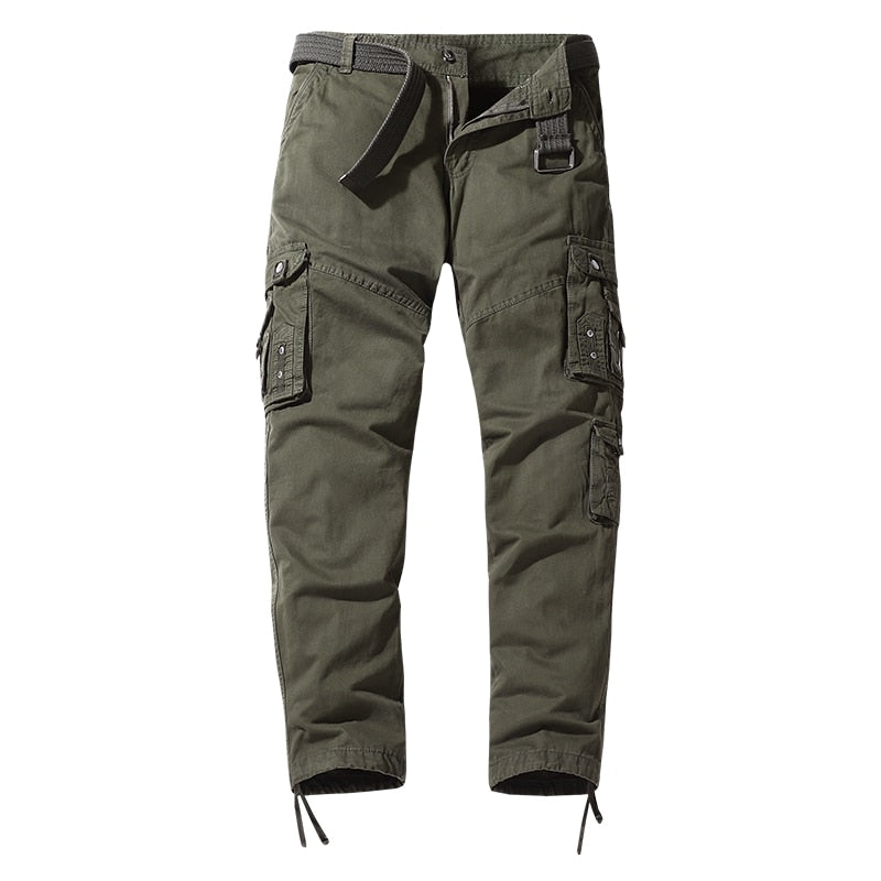 Military cargo pants for men