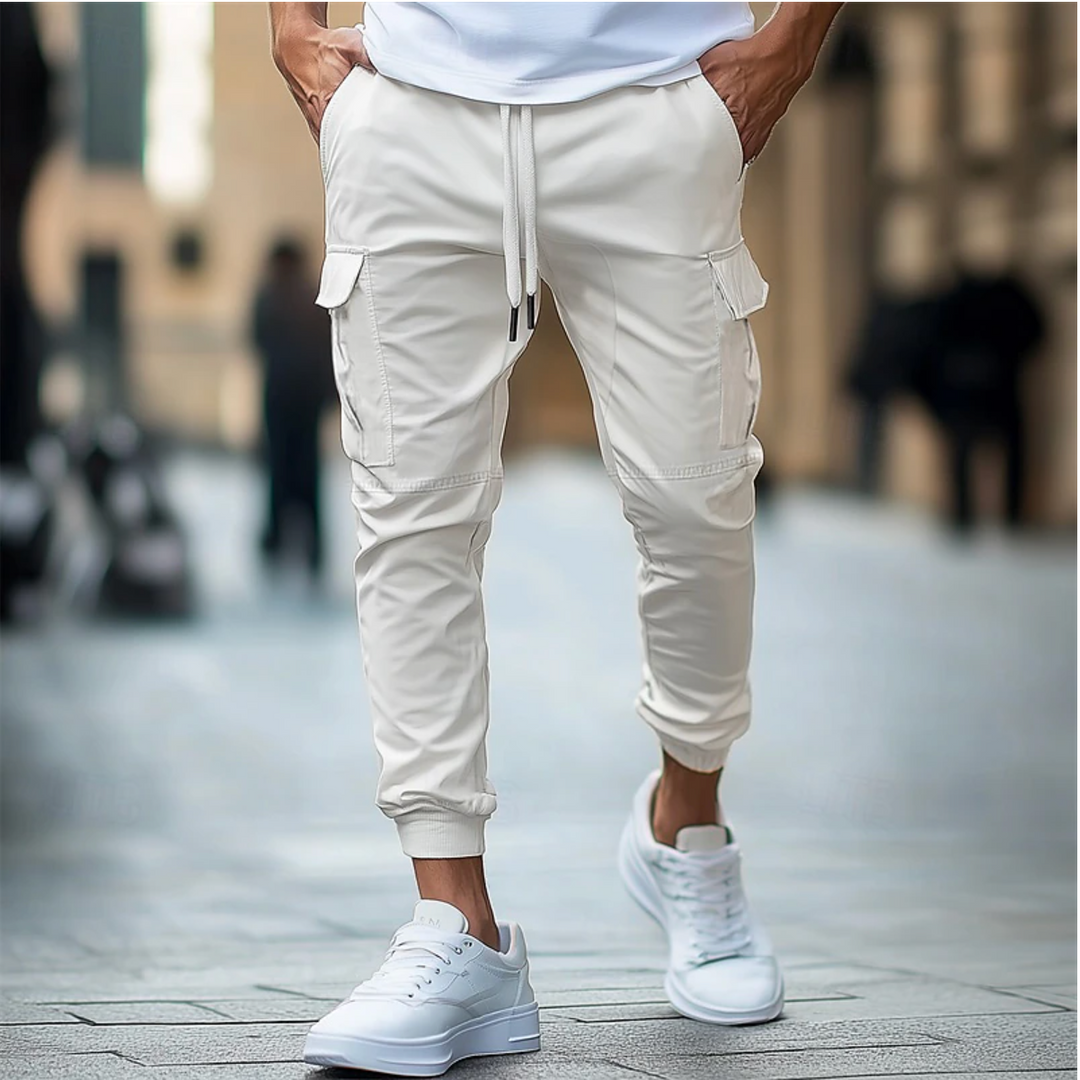 Frank | Men's Stretch Fit Cotton Cargo Pants