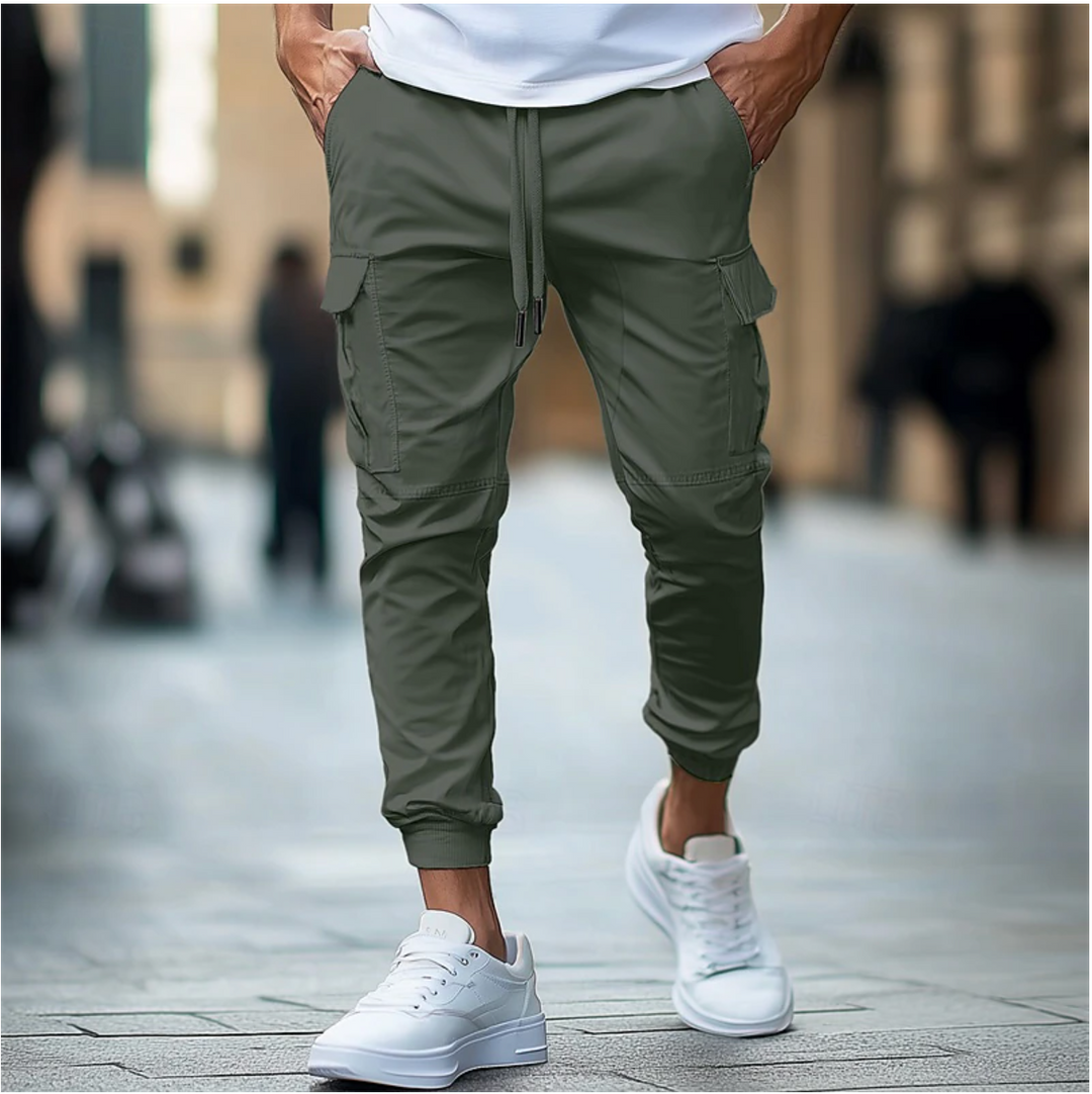 Frank | Men's Stretch Fit Cotton Cargo Pants