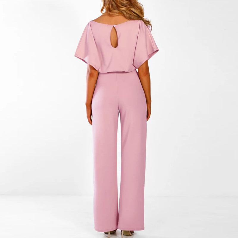 Women's simple and chic jumpsuit