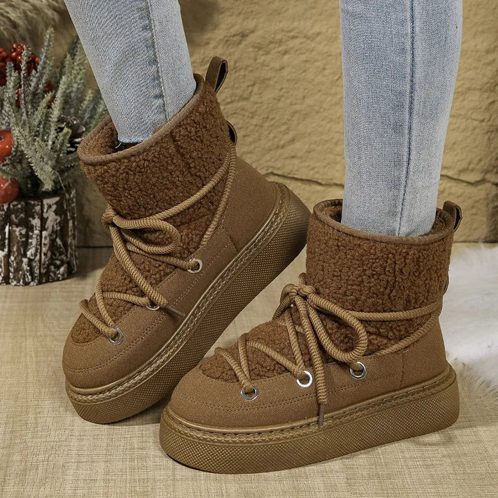 Women's stylish snow boots