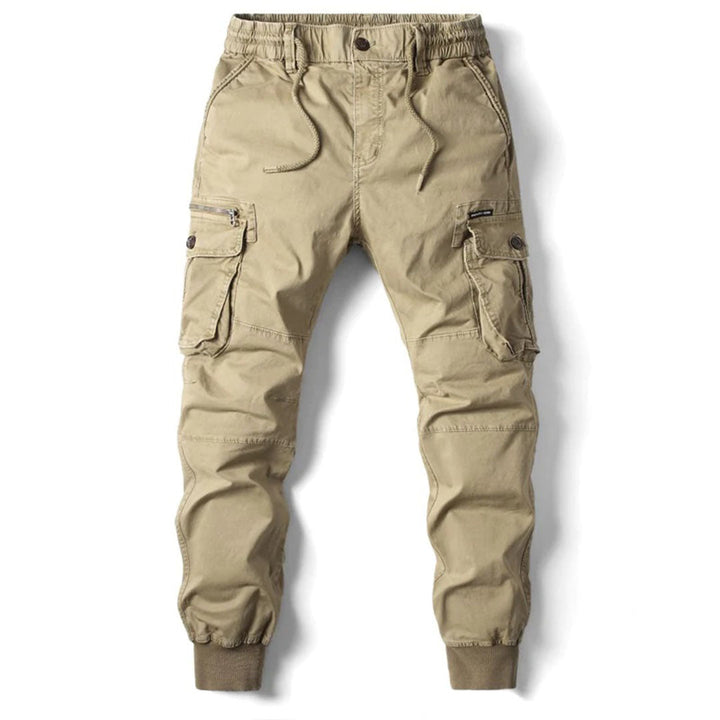 Men's Long Cargo Pants - Stylish, Durable, All-Season, Stretch Fit, Breathable Material