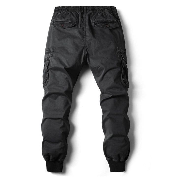 Men's Long Cargo Pants - Stylish, Durable, All-Season, Stretch Fit, Breathable Material