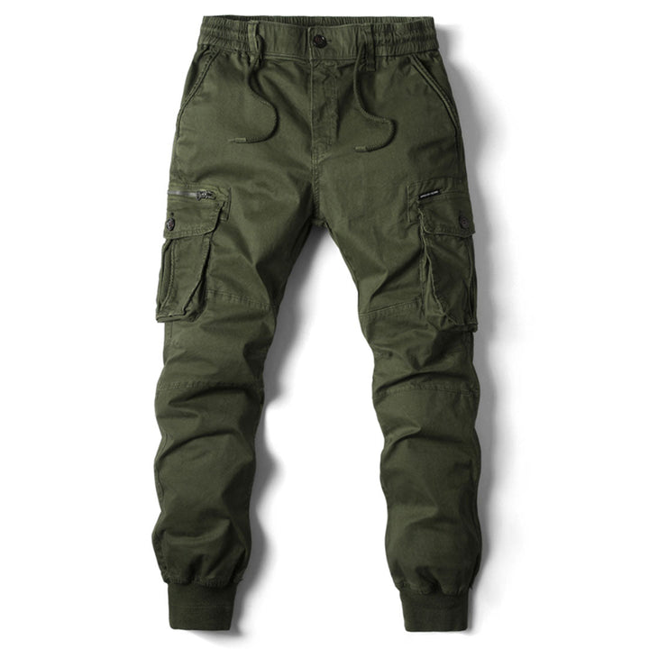 Men's Long Cargo Pants - Stylish, Durable, All-Season, Stretch Fit, Breathable Material