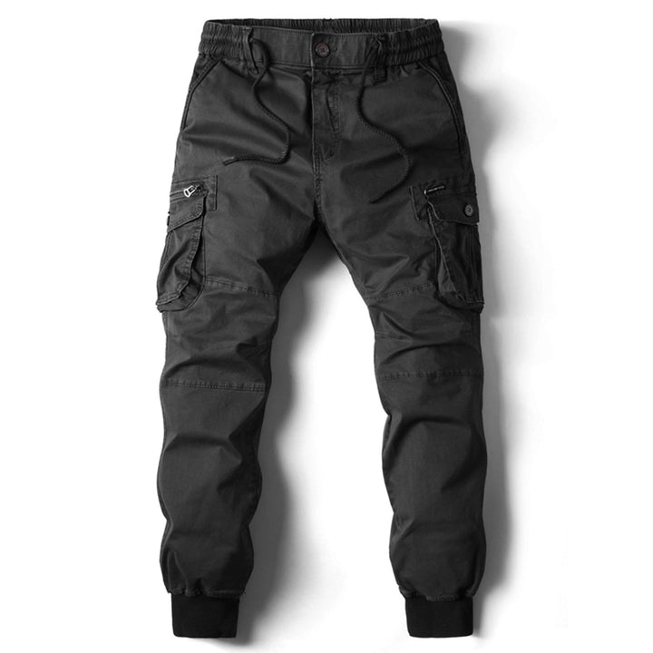 Men's Long Cargo Pants - Stylish, Durable, All-Season, Stretch Fit, Breathable Material