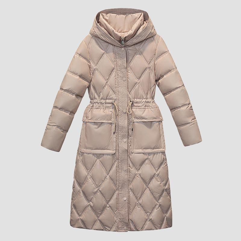 Women's lined jacket with hood