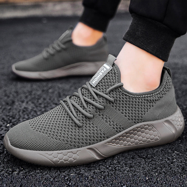 Knitted lightweight sneakers for men