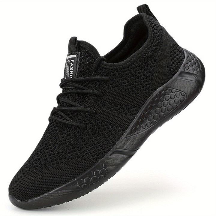 Knitted lightweight sneakers for men