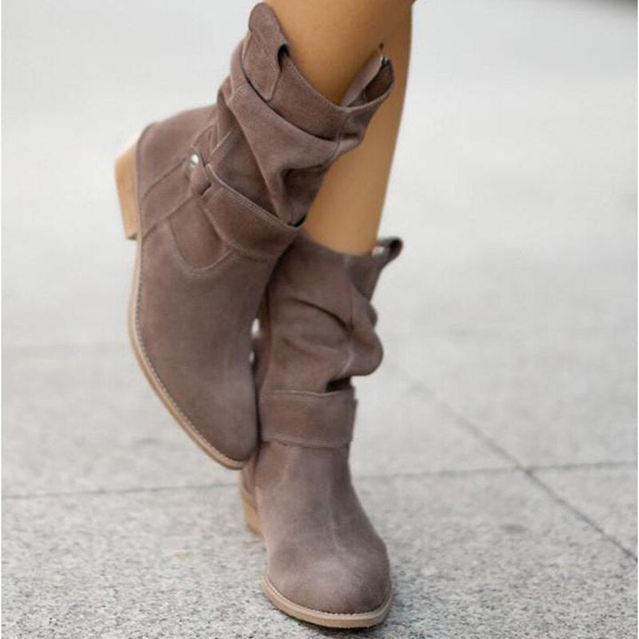 Lana stylish ankle boots with a low heel