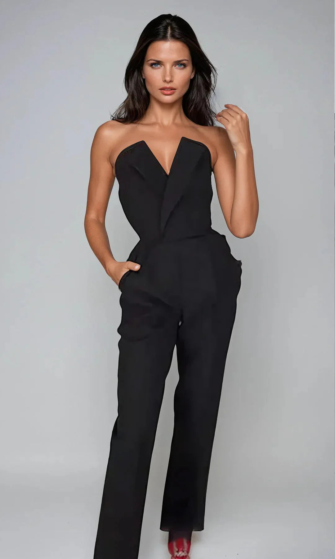 Elegant Ladies Jumpsuit - Suitable for Office & Business Look