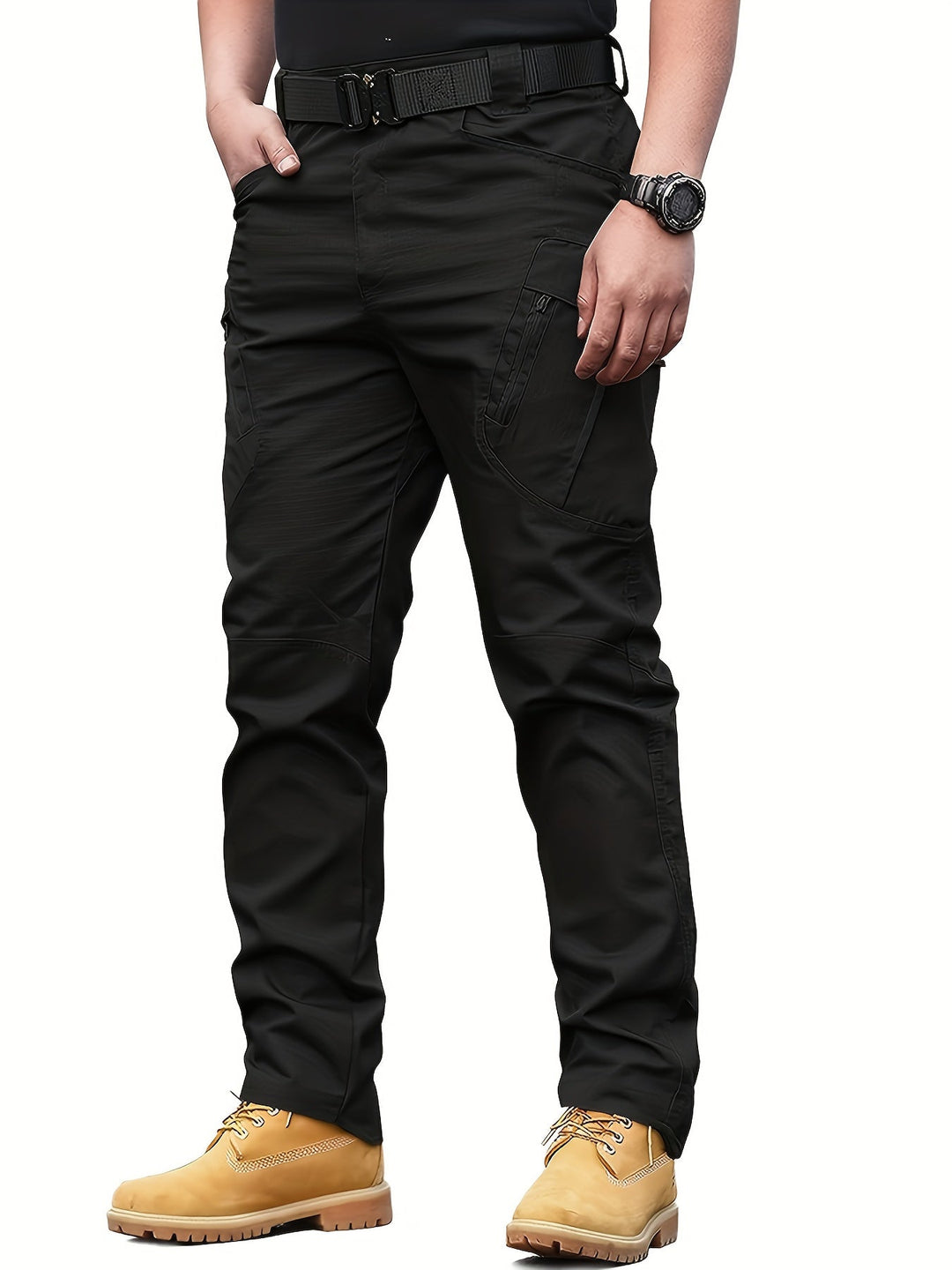 Tactical cargo pants for men with multiple pockets