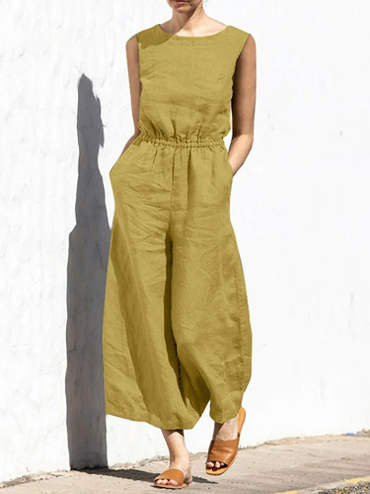 Sleeveless Women’s Jumpsuit | Casual & Formal Style | Lightweight & Comfortable